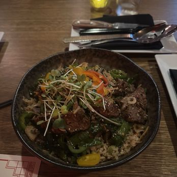 Bao Brewhouse - Miso Mongolian steak fried rice - Dim Sum Near Me - Denver, Colorado