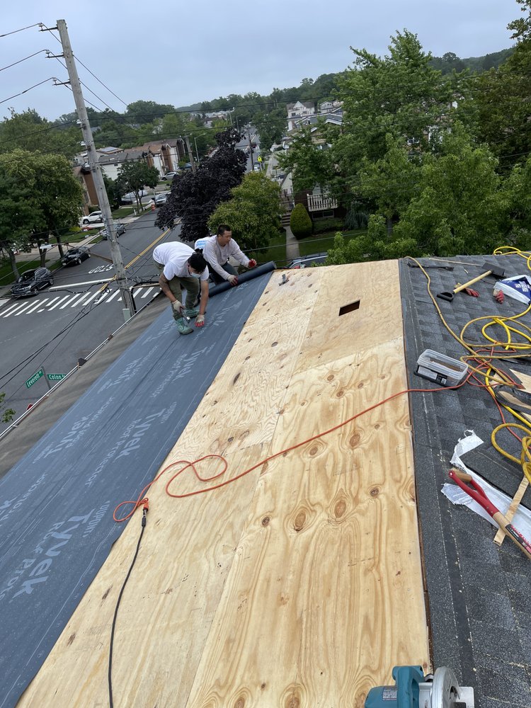 Slide of Galaxy Roofing