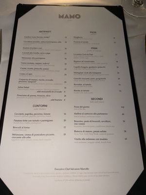 Menu photo 1 Mamo Miami Miami, FL