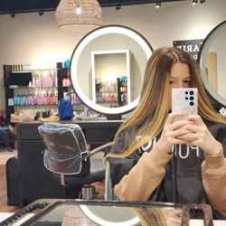 Photo after first toner. This is what she tried to send me home with