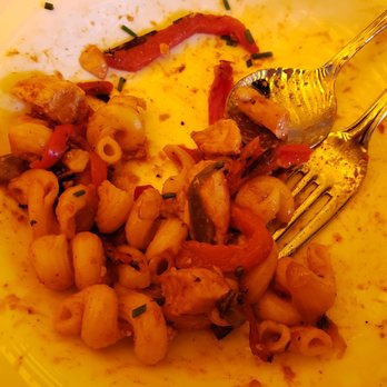 Max's Brick Oven Cafe - What was left of jambalaya pasta. Not pictured: good sized shrimp - Pizza Near Me - Paducah, Kentucky