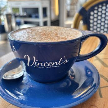 Vincent's - Chai tea latte - French Near Me - Boca Raton, Florida