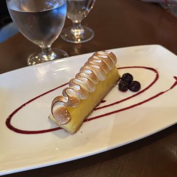 Fruition Restaurant - Killer lemon meringue dessert. (Almost did the shrimp dish again, but this won) - New American Near Me - Denver, Colorado
