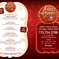 Nita's Gumbo - Lunch Special