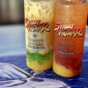 Thirsty Waters - GUILE - MANGO DREAM WITH GREEN APPLE STAR JELLY KEN - STRAWBERRY MANGO GREEN TEA WITH CHAMOY SWIRL. ( ^_^)b *limited time. TIL June 30th* - Bubble Tea Near Me - Rowland Heights, California Thirsty Waters - GUILE - MANGO DREAM WITH GREEN APPLE STAR JELLY KEN - STRAWBERRY MANGO GREEN TEA WITH CHAMOY SWIRL. ( ^_^)b *limited time. TIL June 30th* - Bubble Tea Near Me - Rowland Heights, California