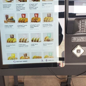 Taco Bell - Ise the kiosk to order when you go inside. - Fast Food Near Me - El Paso, Texas