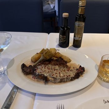 Casa D'Angelo - Ribeye au Poivre - Italian Near Me - Aventura, Florida Casa D'Angelo - Ribeye au Poivre - Italian Near Me - Aventura, Florida