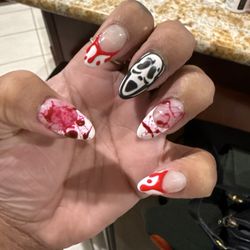 Orchid Nails and Spa - Halloween nails