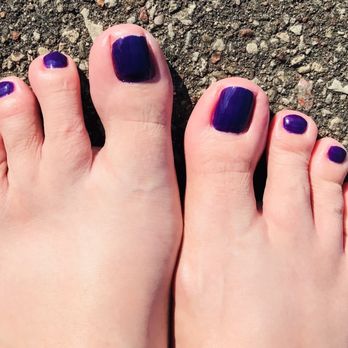 VIP Nails - Perfect pedi! (There's a weird sun glare on my left big toe. Trust me...my toes are gorgeous.) - Nail Salons Near Me - Eau Claire, Wisconsin VIP Nails - Perfect pedi! (There's a weird sun glare on my left big toe. Trust me...my toes are gorgeous.) - Nail Salons Near Me - Eau Claire, Wisconsin