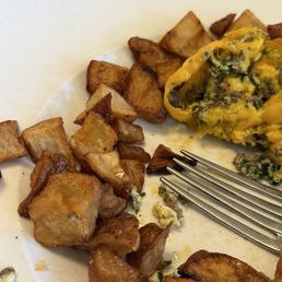 This is the overcooked potatoes that I couldn't eat This is the overcooked potatoes that I couldn't eat
