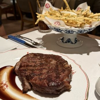 Be.Steak.A - Rib-eye steak, truffle fries and a side of peppercorn sauce (great for 2!) - Bars Near Me - Campbell, California Be.Steak.A - Rib-eye steak, truffle fries and a side of peppercorn sauce (great for 2!) - Bars Near Me - Campbell, California
