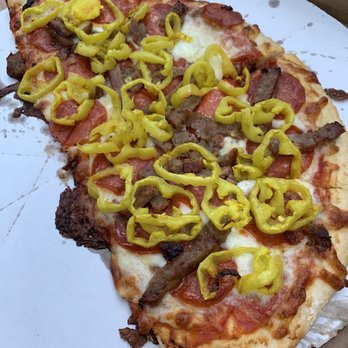 Miguel's Pizza - Sausage, banana peppers, pepperoni - Pizza Near Me - Slade, Kentucky Miguel's Pizza - Sausage, banana peppers, pepperoni - Pizza Near Me - Slade, Kentucky