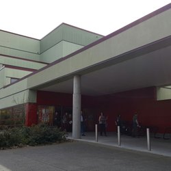 Bagley Wright Theater - Main entrance, off Mercer at Seattle Center (saw Here Lies Love, 4/16/17)