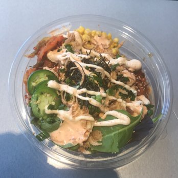 Poke Guys - Made my own bowl (regular size). - Hawaiian Near Me - Toronto, Ontario Poke Guys - Made my own bowl (regular size). - Hawaiian Near Me - Toronto, Ontario