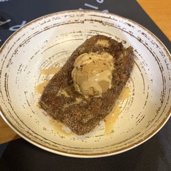 Piripipao - Dessert was a warm, cinnamon sugar toast with coffee icecream