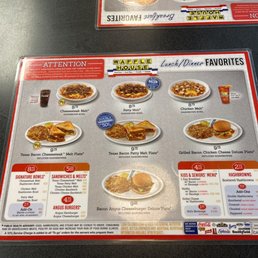 a menu for waffle house a menu for waffle house