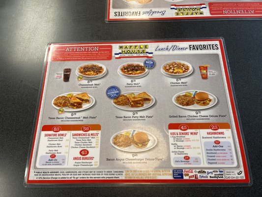 Menu photo 2 Waffle House North Canton, OH Menu photo 2 Waffle House North Canton, OH