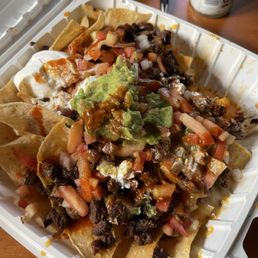 Nachos steak this was filling. Worth it! Nachos steak this was filling. Worth it!