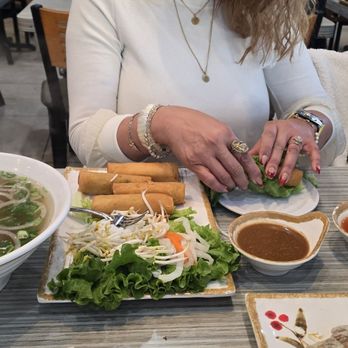 Pho 92 Dia - Veggie egg rolls and brisket pho. - Vietnamese Near Me - Denver, Colorado Pho 92 Dia - Veggie egg rolls and brisket pho. - Vietnamese Near Me - Denver, Colorado
