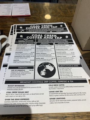 Menu photo 2 Coal Creek Coffee Laramie, WY Menu photo 2 Coal Creek Coffee Laramie, WY
