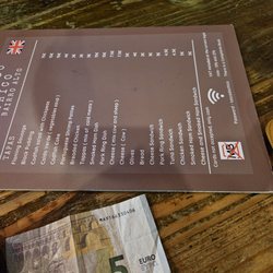 Tasca do Chico - Menu