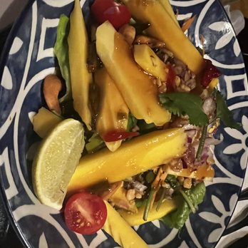 Topaz Thai Authentic - Mango Salad - Thai Near Me - New York, New York Topaz Thai Authentic - Mango Salad - Thai Near Me - New York, New York
