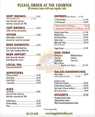 Menu photo 4 Boggy Bottom BBQ Kissimmee, FL Menu photo 4 Boggy Bottom BBQ Kissimmee, FL