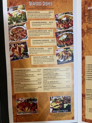 Menu photo 1 Tequila's Mexican Restaurant Cortez, CO Menu photo 1 Tequila's Mexican Restaurant Cortez, CO