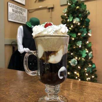 Shrewd Fox Brewery - Celebrate belated St. Patrick's Day with a Milk Stout float: SFB's Kozak Milk Stout + scoop of vanilla ice cream - Breweries Near Me - Eldred, New York