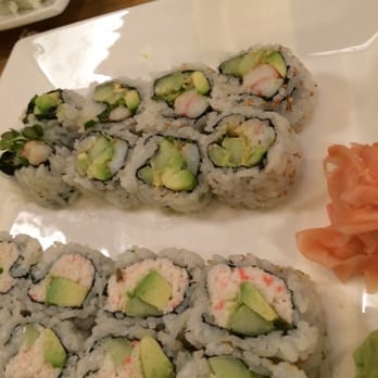 Sushi Teri - This is supposed to be a spicy crab roll and a Cali roll.. - Japanese Near Me - Goleta, California Sushi Teri - This is supposed to be a spicy crab roll and a Cali roll.. - Japanese Near Me - Goleta, California