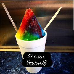 Snak N Sneaux - Shaved ice - photo from their social media