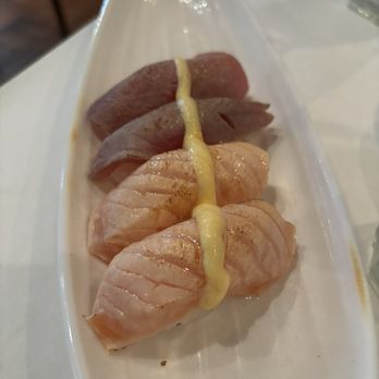 Kayamono - Aburi Tuna and Aburi Salmon - Japanese Near Me - Woodbridge, Ontario Kayamono - Aburi Tuna and Aburi Salmon - Japanese Near Me - Woodbridge, Ontario