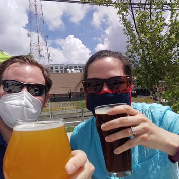 Caboose Commons - First covid beers in public - Breweries Near Me - Fairfax, Virginia
