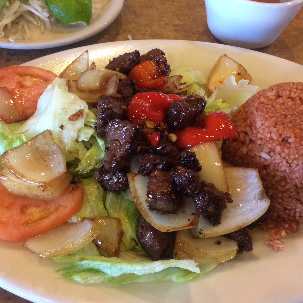 Com Tam Thanh - Shaking beef with red tomato rice - Vietnamese Near Me - Newark, California