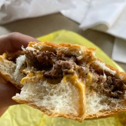 K's Drive-In - Gravy cheeseburger