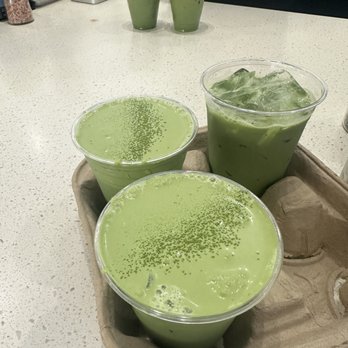 Stagger Coffee - Double Matcha + Matcha Latte - Coffee & Tea Near Me - Los Angeles, California