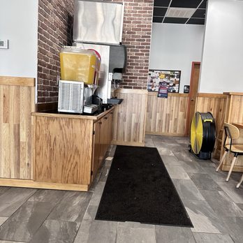FreshOne Kitchen - Beverages and Restroom in the back - New American Near Me - Atlanta, Georgia