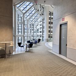 Mother Dough Bakery - Outside seating in the skyway