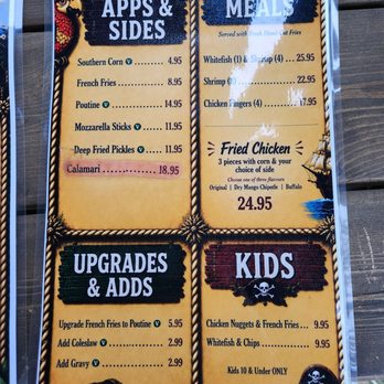 Shipwreck Lee's - Menu Aug 2026 - Fish & Chips Near Me - Tobermory, Ontario Shipwreck Lee's - Menu Aug 2026 - Fish & Chips Near Me - Tobermory, Ontario