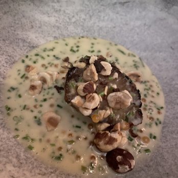 Meteora - Murasaki yam with hazelnuts - New American Near Me - Los Angeles, California