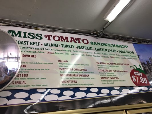 Menu photo 6 Miss Tomato Pacifica, CA