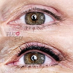 Face Naked Studio - Upper Lash line tattoo