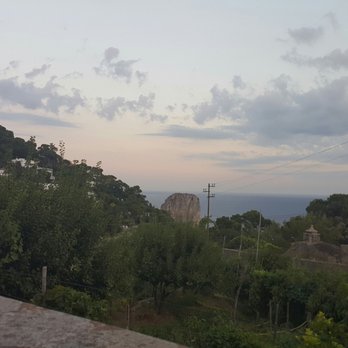 Villa Margherita - View from restaurant - Seafood Near Me - Capri, NA