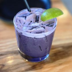 Saap - Ube mixed drink