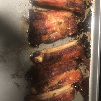 Dickey's Barbecue Pit - After. You see how the meat pulled back on the bone DICKEY's that is how you know ribs are cooked - Barbeque Near Me - Cheyenne, Wyoming Dickey's Barbecue Pit - After. You see how the meat pulled back on the bone DICKEY's that is how you know ribs are cooked - Barbeque Near Me - Cheyenne, Wyoming