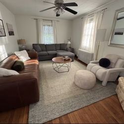 Clean Crew - Airbnb cleaning- living room
