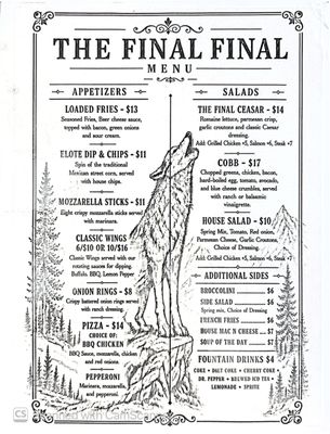 Menu photo 2 The Final Final La Puente, CA Menu photo 2 The Final Final La Puente, CA