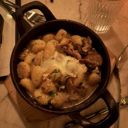 Truffle Gnocchi with Seared Mushrooms Truffle Gnocchi with Seared Mushrooms