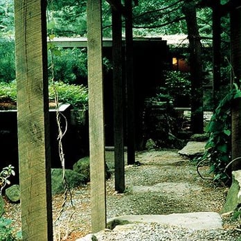 Manitoga - The Russel Wright Design Center - Manitoga - The Pergola Between the Main House and the Design Studio - Historical Tours Near Me - Garrison, New York