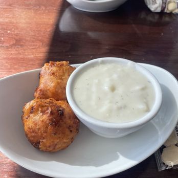 Iggy's Doughboys & Chowder House - Clam chowder that comes with clam cakes with lunch special. - Seafood Near Me - Warwick, Rhode Island Iggy's Doughboys & Chowder House - Clam chowder that comes with clam cakes with lunch special. - Seafood Near Me - Warwick, Rhode Island